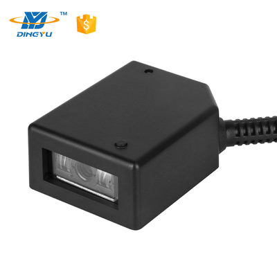 DF3100 1D Fixed Mount Scanner ความแม่นยําในการอ่านสูง แสงแดงที่เห็นได้สําหรับบาร์โค้ดทั้งหมด