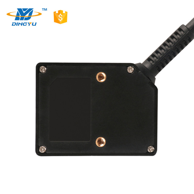 DF3100 1D Fixed Mount Scanner ความแม่นยําในการอ่านสูง แสงแดงที่เห็นได้สําหรับบาร์โค้ดทั้งหมด