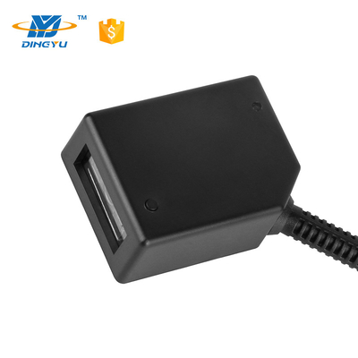 DF3100 1D Fixed Mount Scanner ความแม่นยําในการอ่านสูง แสงแดงที่เห็นได้สําหรับบาร์โค้ดทั้งหมด