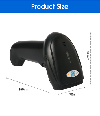 เครื่องอ่านรหัส CCD แบบเส้น 1 มิติมือถือ เครื่องสแกนรหัสบาร์คอร์ดแบบ USB DS5100C