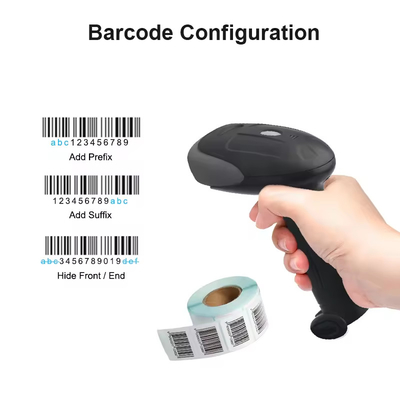 การอ่านความแม่นยําสูง 1D 2D QR Code Barcode Scanner สําหรับเกรดอุตสาหกรรมที่แข็งแรง