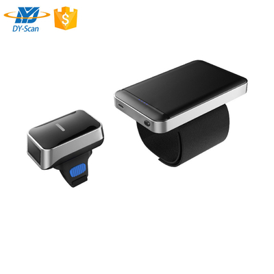 เครื่องสแกนบาร์โค้ดเลเซอร์ 1 มิติมือถือแบบไร้สาย Bluetooth CCD สําหรับการสแกนต่อเนื่อง
