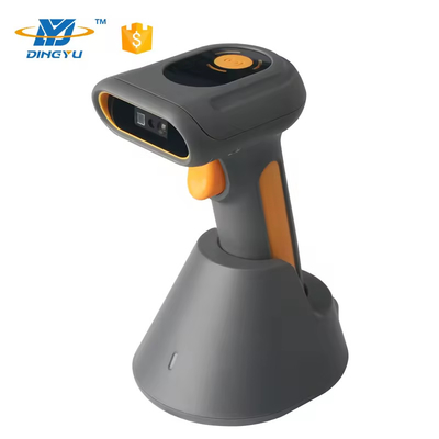IP65 1D 2D QR Code เครื่องสแกนบาร์โค้ดไร้สายเกรดอุตสาหกรรม ความเร็วสูง 65CM/S DS6530B-2D