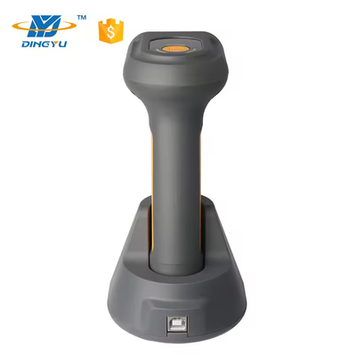 IP65 1D 2D QR Code เครื่องสแกนบาร์โค้ดไร้สายเกรดอุตสาหกรรม ความเร็วสูง 65CM/S DS6530B-2D