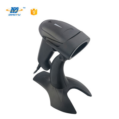 เครื่องอ่านบาร์โค้ดแบบพกพา 2 มิติ CMOS ความเร็วสูง 300 สแกน/วินาที 32 บิต 640*480 พร้อมบลูทูธสำหรับระบบ POS ซูเปอร์มาร์เก็ต