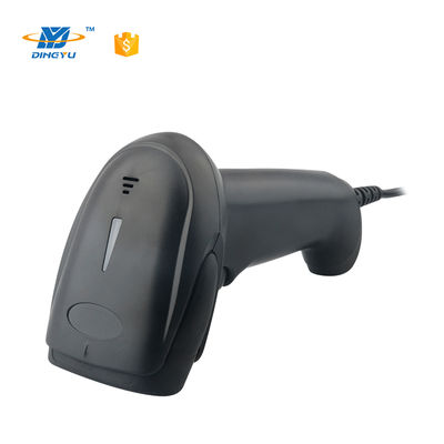 เครื่องอ่านบาร์โค้ดแบบพกพา 2 มิติ CMOS ความเร็วสูง 300 สแกน/วินาที 32 บิต 640*480 พร้อมบลูทูธสำหรับระบบ POS ซูเปอร์มาร์เก็ต