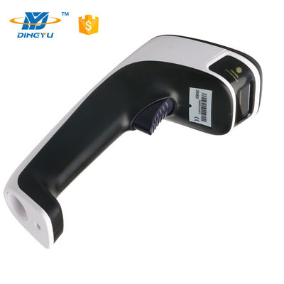 เครื่องสแกนบาร์โค้ดแบบมือถือ 2D Bluetooth ความเร็วในการถอดรหัส 25 ซม./วินาที พร้อมสาย USB 2.4G