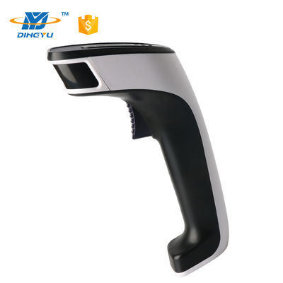 เครื่องสแกนบาร์โค้ดแบบมือถือ 2D Bluetooth ความเร็วในการถอดรหัส 25 ซม./วินาที พร้อมสาย USB 2.4G