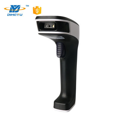 เครื่องสแกนบาร์โค้ดแบบมือถือ 2D Bluetooth ความเร็วในการถอดรหัส 25 ซม./วินาที พร้อมสาย USB 2.4G