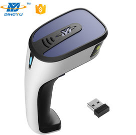 เครื่องสแกนบาร์โค้ดไร้สาย 2D FCC 2200mAh COMS QR USB