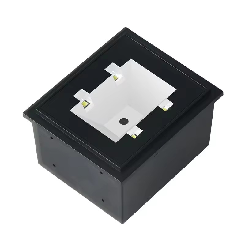 โต๊ะสแกนสูง จัดเครื่องอ่านบาร์โค้ด 2 มิติ NFC USB RS232 ใส่เครื่องสแกนกล้อง CMOS โมดูลเครื่องสแกนบาร์โค้ด